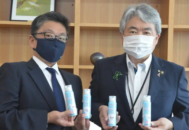 小山市に泡消毒液「あわの～る」を寄贈し、感謝状をいただきました／栃木県